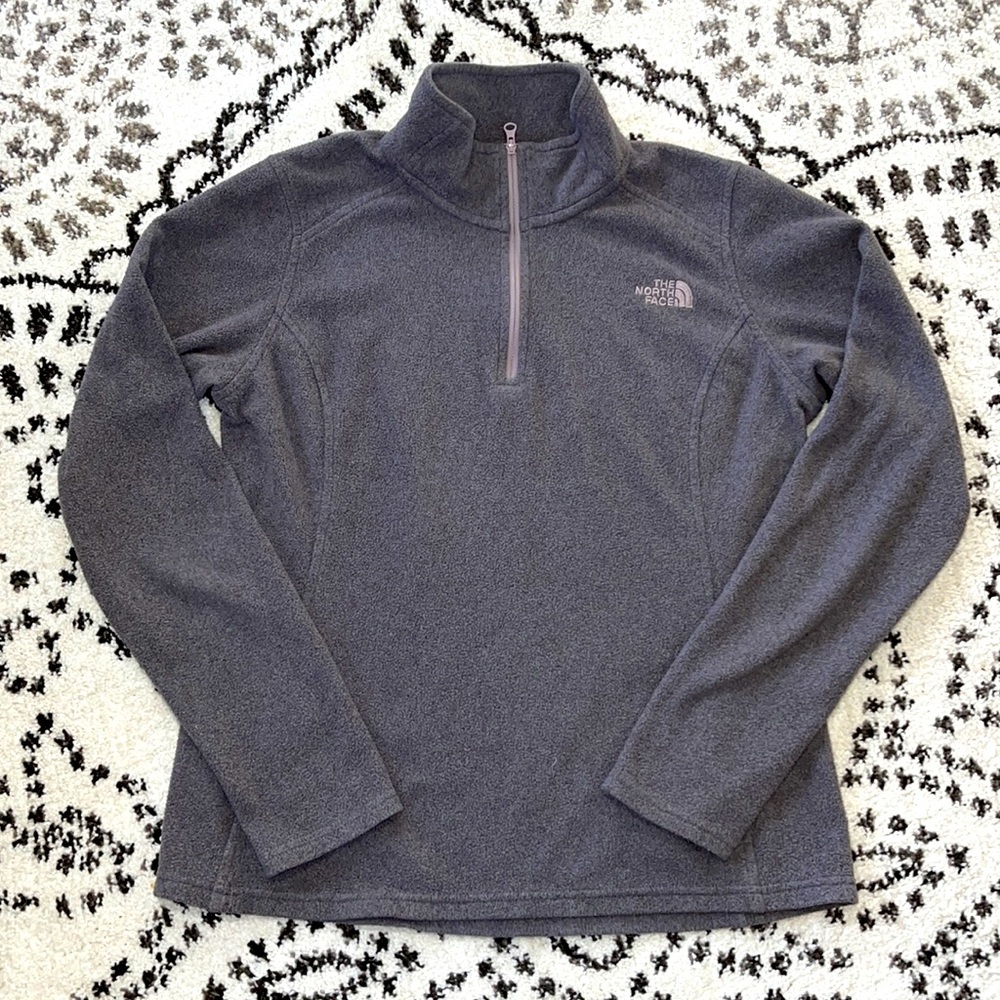 THE NORTH FACE Pullover Sweatshirt w/ Adjustable Zipper Size S